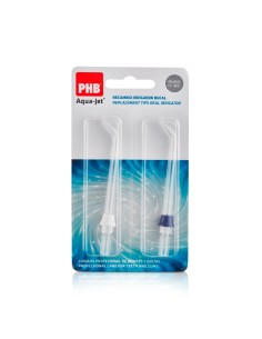 Phb Aqua-jet Compact 2 Recharges pour Irrigateurs Buccaux
