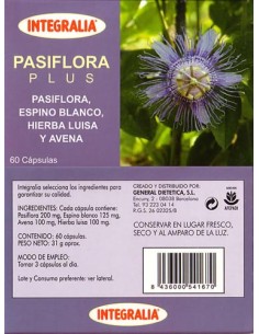 Integralia Pasiflora Plus 60 Caps