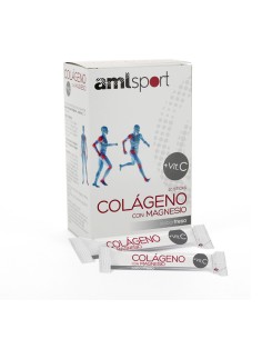Ana María Lajusticia Colageno Con Magnesio Amisport Fresa 20 Sticks