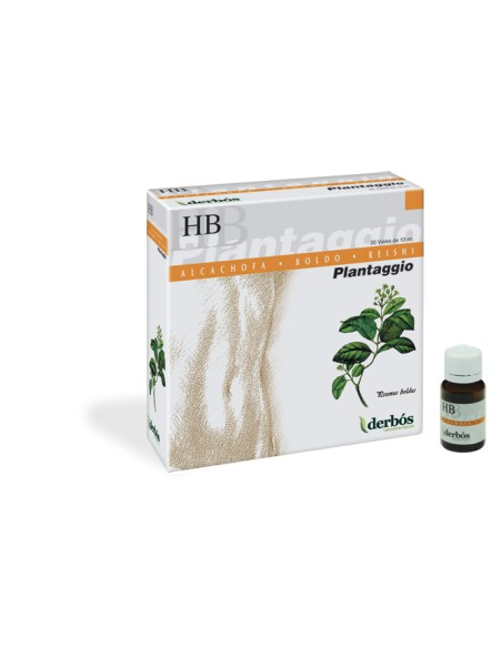 Dherbos Plantaggio Hb 20 Viales