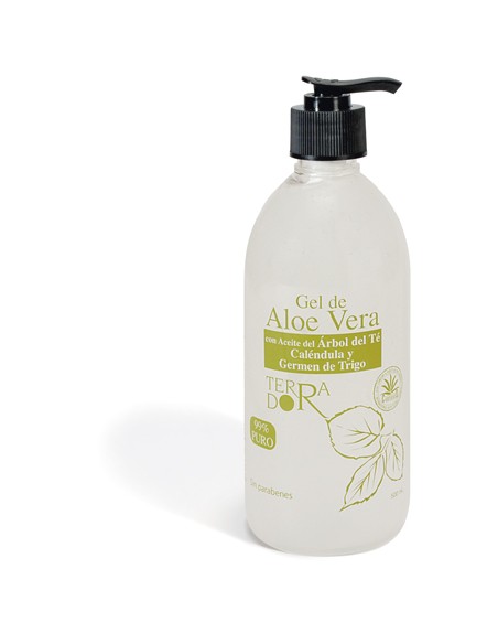 Dherbos Gel Aloe Arbol Te Calendula Germen Trigo 500ml