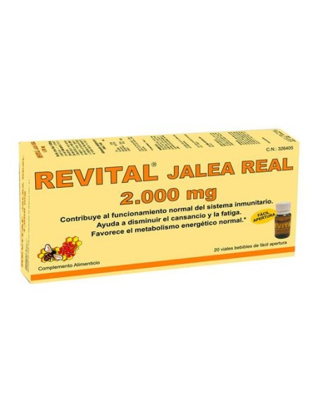 Pharma Otc Revital Royal Jelly 2000 Mg 20 Ampoules