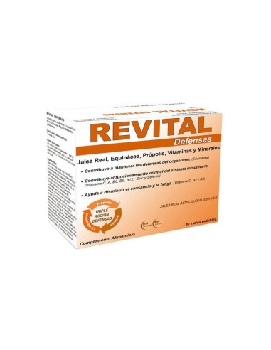 OTC Revital Défenses 20 flacons OTC Revital Défenses 20 flacons