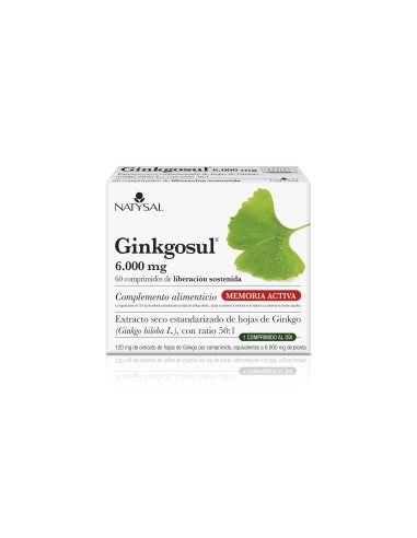 Natysal Ginkgosul 60 Caps Natysal Ginkgosul 60 Caps