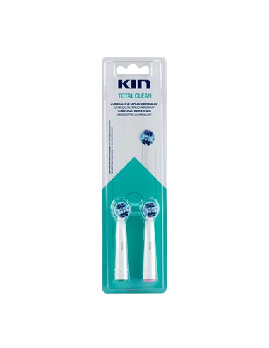 Kin Electric Toothbrush: Total Clean Replacement 2 Units