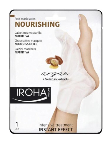 Iroha Nature Argan y Macadamia Nourishing Socks 1 U Iroha Nature Argan y Macadamia Nourishing Socks 1 U
