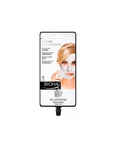 Iroha Nature Platinum Masque Peel Off Éclat 4 Utilisations