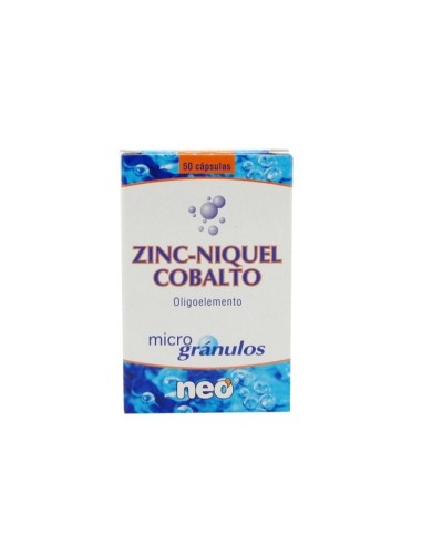 Neo Microgranulos Zinc Niquel Cobalto 50 Caps Neo Microgranulos Zinc Niquel Cobalto 50 Caps
