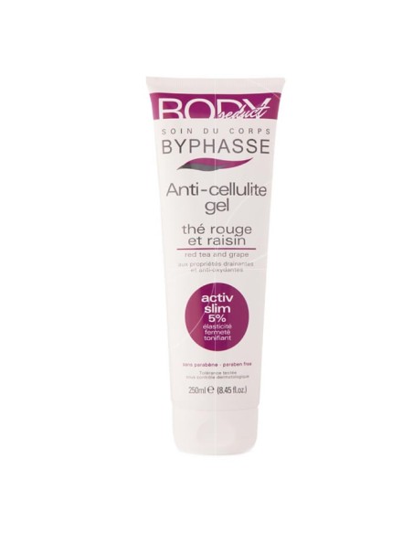 Byphasse Anti Cellulite Gel Thé Rouge Et Raisin 250ml