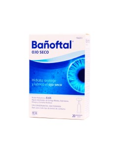 Bañoftal Oeil Sec Dose Unique 0,4 20U
