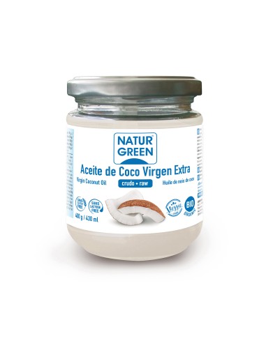 Naturgreen Aceite Virgen De Coco 400g Naturgreen Aceite Virgen De Coco 400g