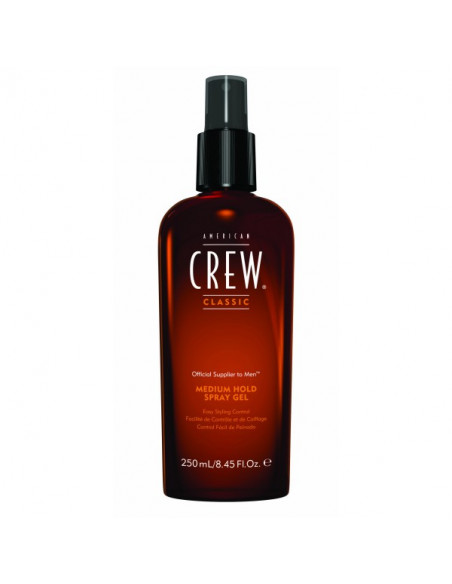 Medium Hold Spray Gel Convient À Toutes Les Coiffures 250ml