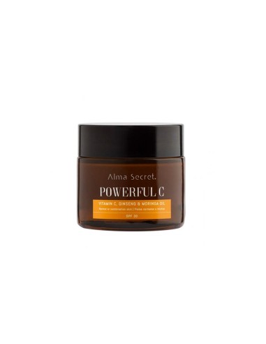Alma Secret Powerful C Antiedad Iluminadora Moringa Spf30 50ml Alma Secret Powerful C Antiedad Iluminadora Moringa Spf30 50ml