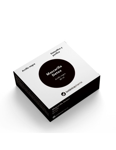Botanicapharma - Masque détox à l'argile noire 80ml