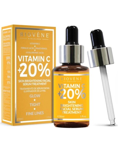 Biovene Vitamin C 20% Skin Brightening Facial Serum 30ml