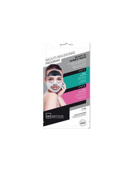 Idc Institute Idc Mascarilla Negra Micro-Burbujas O2