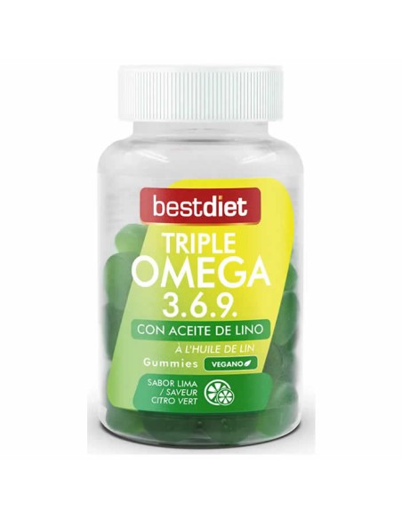 Best Diet Triple Omega 3.6.9 60 Gummies