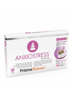 Prisma Natural Anxiostress Duplo 15 Bilayer Tablets