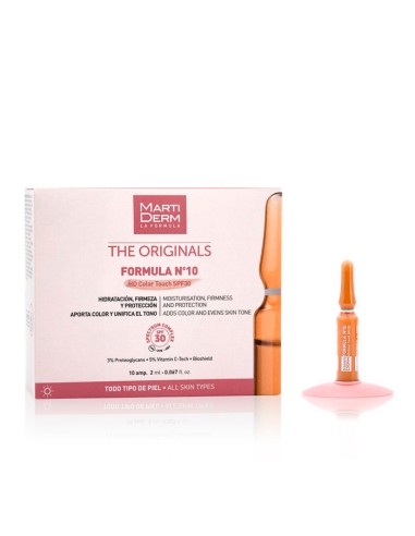 Martiderm Formula N10 HD Spf10 10 Ampoules Martiderm Formula N10 HD Spf10 10 Ampoules