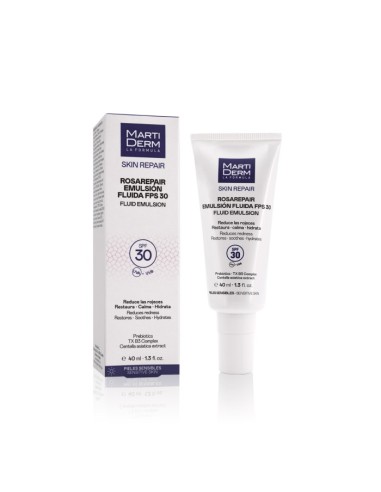 Martiderm Rosarepair Émulsion fluide SPF30 40ml