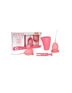 Enna Cycle 2 Coupes Menstruelles Taille M + Applicateur