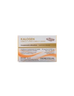 Hidrotelial Kalogen Cabello y Uñas 30 Capsulas