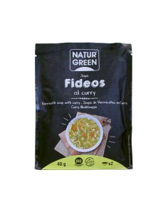 Naturgreen Sopa Fideos Curry 40g