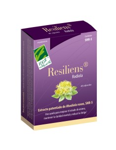 100%natura Resiliens Rhodiola 40 Cap