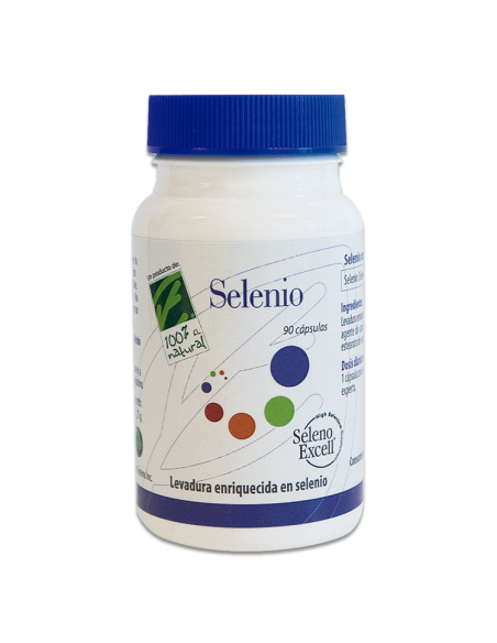 100%natura Selenio 90 Cap