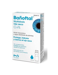 Bañoftal Multidose Yeux Secs 10ml
