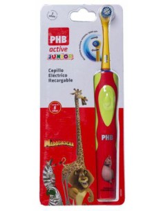 Phb Brosse À Dents Électrique Junior Red Sesame Street