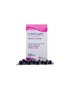 Menarini Capicaps Cabello y Uñas 60 Cápsulas