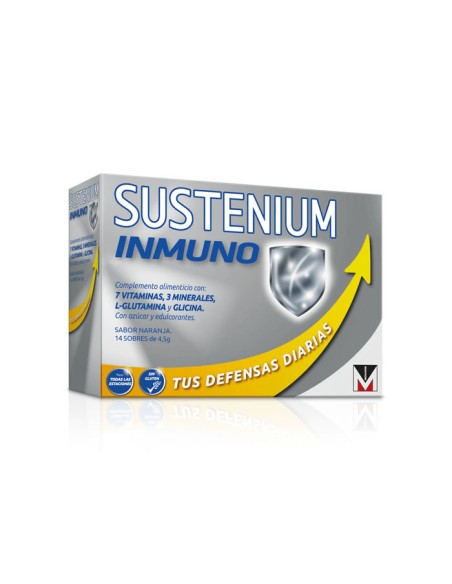 Sustenium Immuno Food Supplement Orange Flavor 14 Sachets