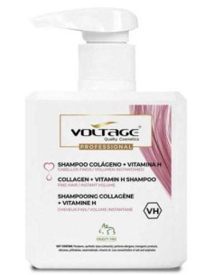 Voltage Cosmetics Colágeno Vitamina H Champú 500ml