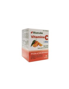 Bluecube Vitamina C Zinc 60 Cápsulas