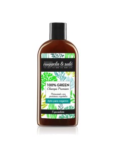 Nuggela & Sulé 100% Shampooing Green Convient végétaliens 250ml