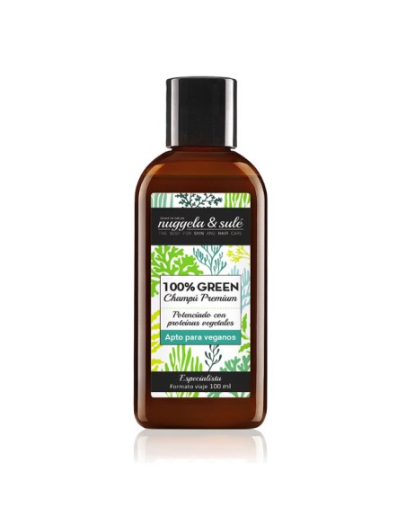 Nuggela & Sulé 100% Shampooing Green Convient végétaliens 100ml