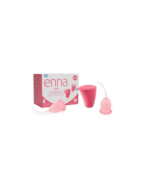 Enna Cycle Coupe Menstruelle Taille S 2 Tasses Stérilisateur
