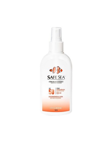 Safe Sea Crème Solaire Ecofriendly Corps Spf50 Vaporisateur 100ml Safe Sea Crème Solaire Ecofriendly Corps Spf50 Vaporisateur 100ml