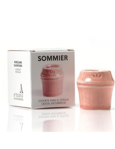 Naturbrush Sommier Soporte Cepillo Dental Rojo