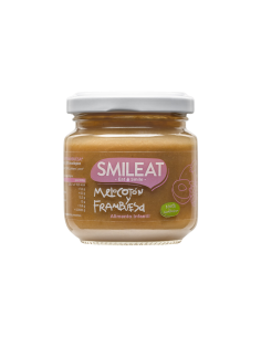 Smileat Potito Bio Frambuesa y Melocoton 130 Gr