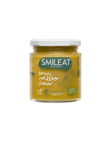 Smileat Potito Bio Brocoli Cordero y Chirivia 230g