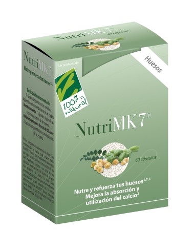 100%natura Nutrimk7 Huesos 60 Capsulas 100%natura Nutrimk7 Huesos 60 Capsulas