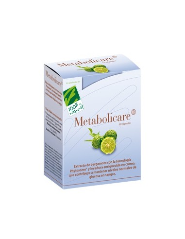 100%natura 100 Natura 100 Natura 100 Natura Metabolicare 60 Capsulas