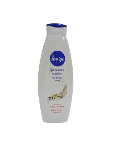 Gel Lovyc Nutritivo 750ml Leche Avena y Vainilla