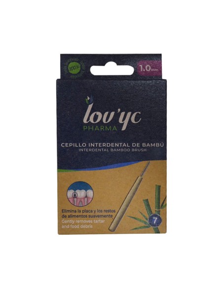 Elie Saab Lovyc Bambu Cepillo Interdental Caja 1un