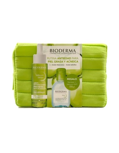 Bioderma Pack Cadeau Trousse Bioderma Sébium Sérum 30 ml + H2O 100 m Bioderma Pack Cadeau Trousse Bioderma Sébium Sérum 30 ml + H2O 100 m