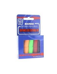 Bouchons D'oreille en Mousse Maries 10 Unités