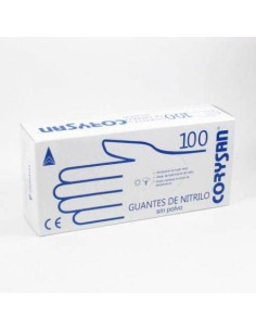 Corysan Gant En Nitrile S - Poudre Tm 100 Unités