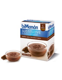 Bimanan Sustitutive Crèmes au Praliné 5 Unités